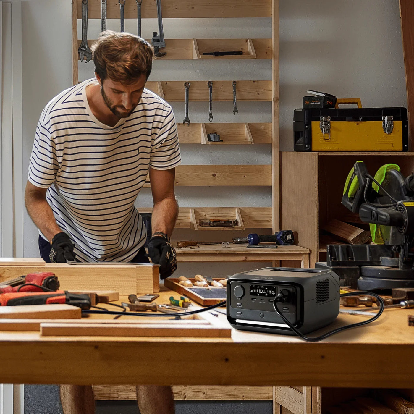 ECOFLOW Portable Power Station RIVER 3 Plus 600W (X-Boost 1200W)