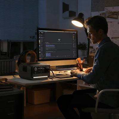 ECOFLOW Portable Power Station RIVER 3 Plus 600W (X-Boost 1200W)