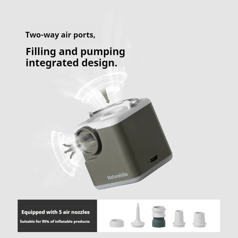 Naturehike Wind-air Outdoor 3in1 Inflatable Pump