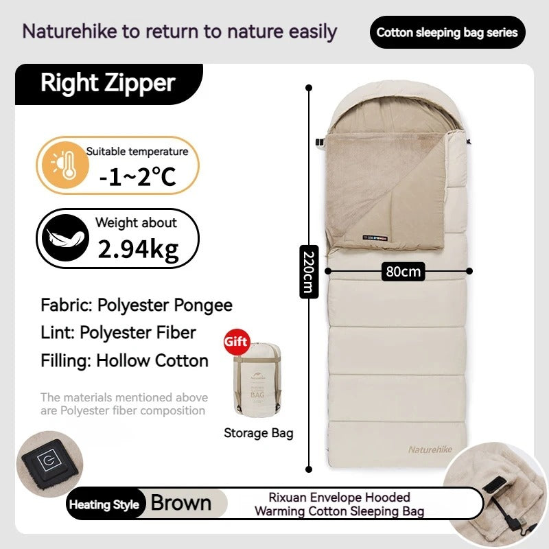 Naturehike BE400 USB Heated Sleeping Bag