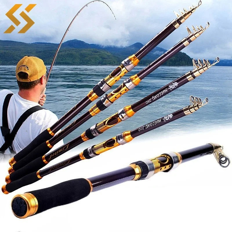 Sougayilang Spinning Fishing Rod With Fishing Reel