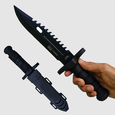 Columbia 1378A Fixed Blade Knife with ABS Plastic Sheath