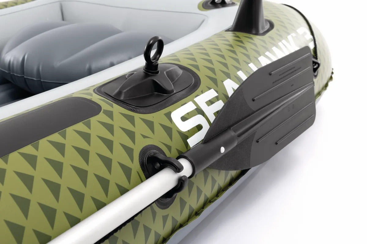 INTEX Seahawk 3 Inflatable Boat Set – Chaser.pk