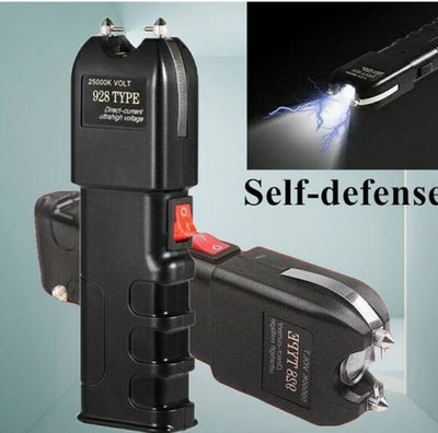 ELECTROSHOCK TASER SELF DEFENSE + FLASHLIGHT 928