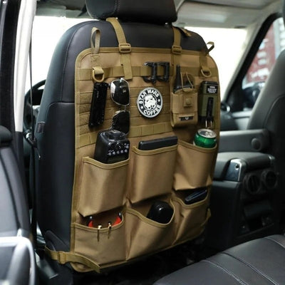 New Tactical Car Organizer Seat Back Storage Bag