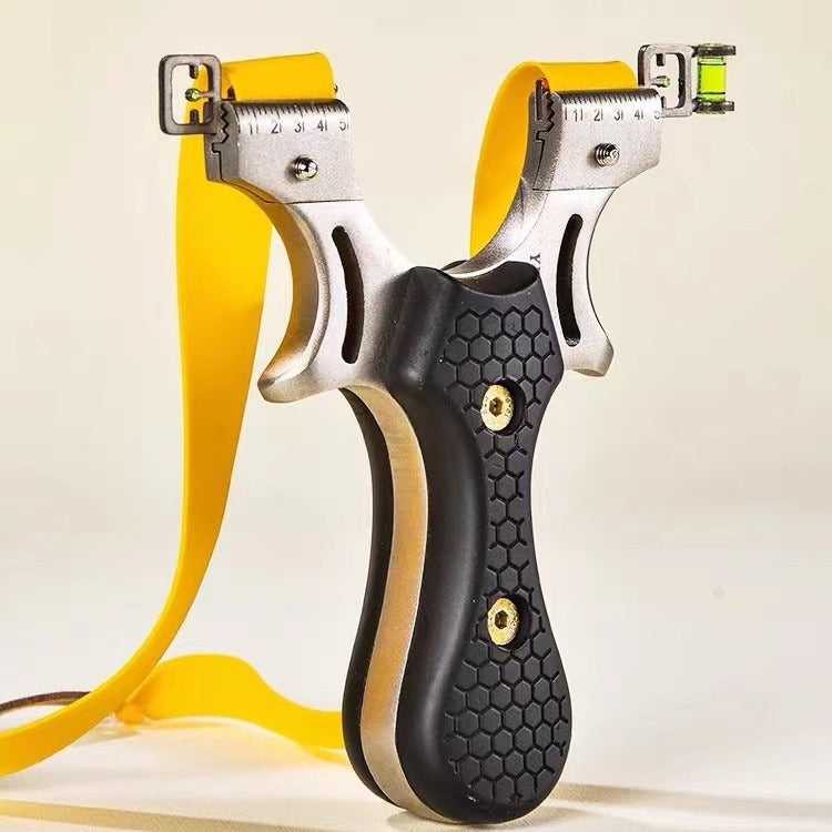 HoneyComb Stainless Steel Solid Resin Slingshot