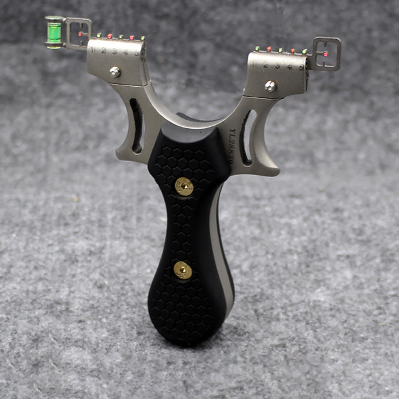 HoneyComb Stainless Steel Solid Resin Slingshot