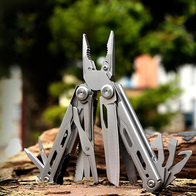17 in 1 Multifunctional Folding Pocket EDC Plier Tool
