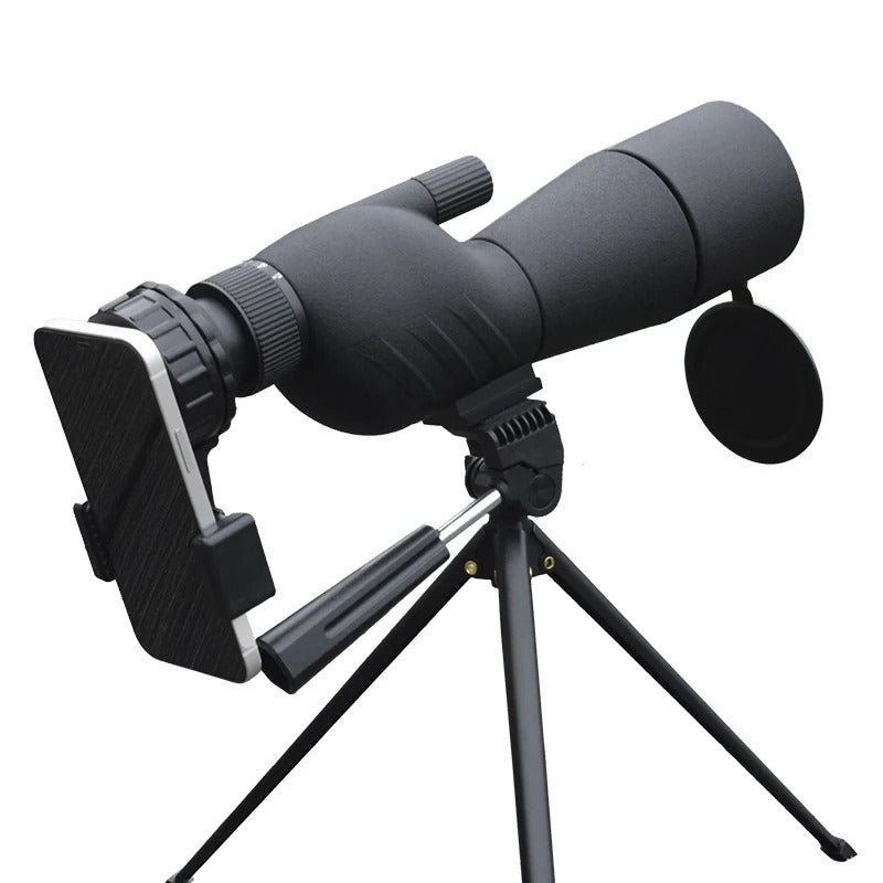 LANDVIEW 25-75x60 Spotting Scope With Mobile Stand & Tripod