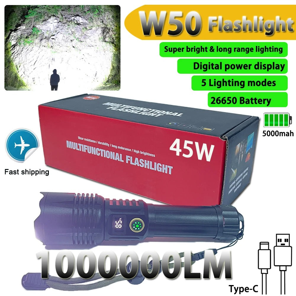 X-BALOG 308 HIGH BEAM FLASH LIGHT ZOOM IN ZOOM OUT