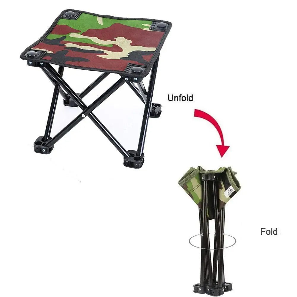 Portable Mini Camouflage Folding Stool