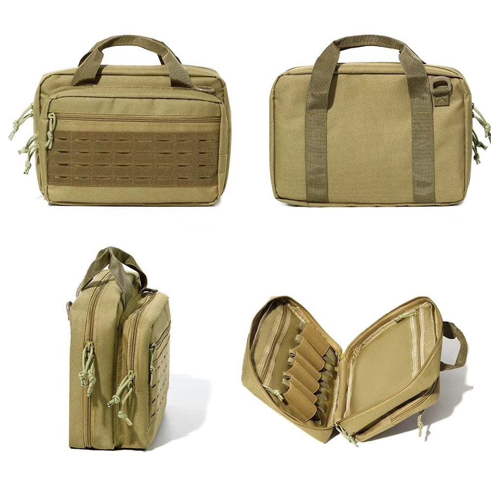 Hand Carry/Shoulder Tactical Pistol Storage Bag