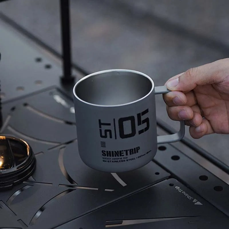 ShineTrip Outdoor Stainless Steel 350ML Mug