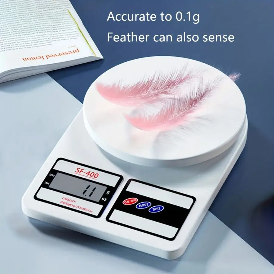 Electronic Small White Version, High-precision Household Kitchen Scale