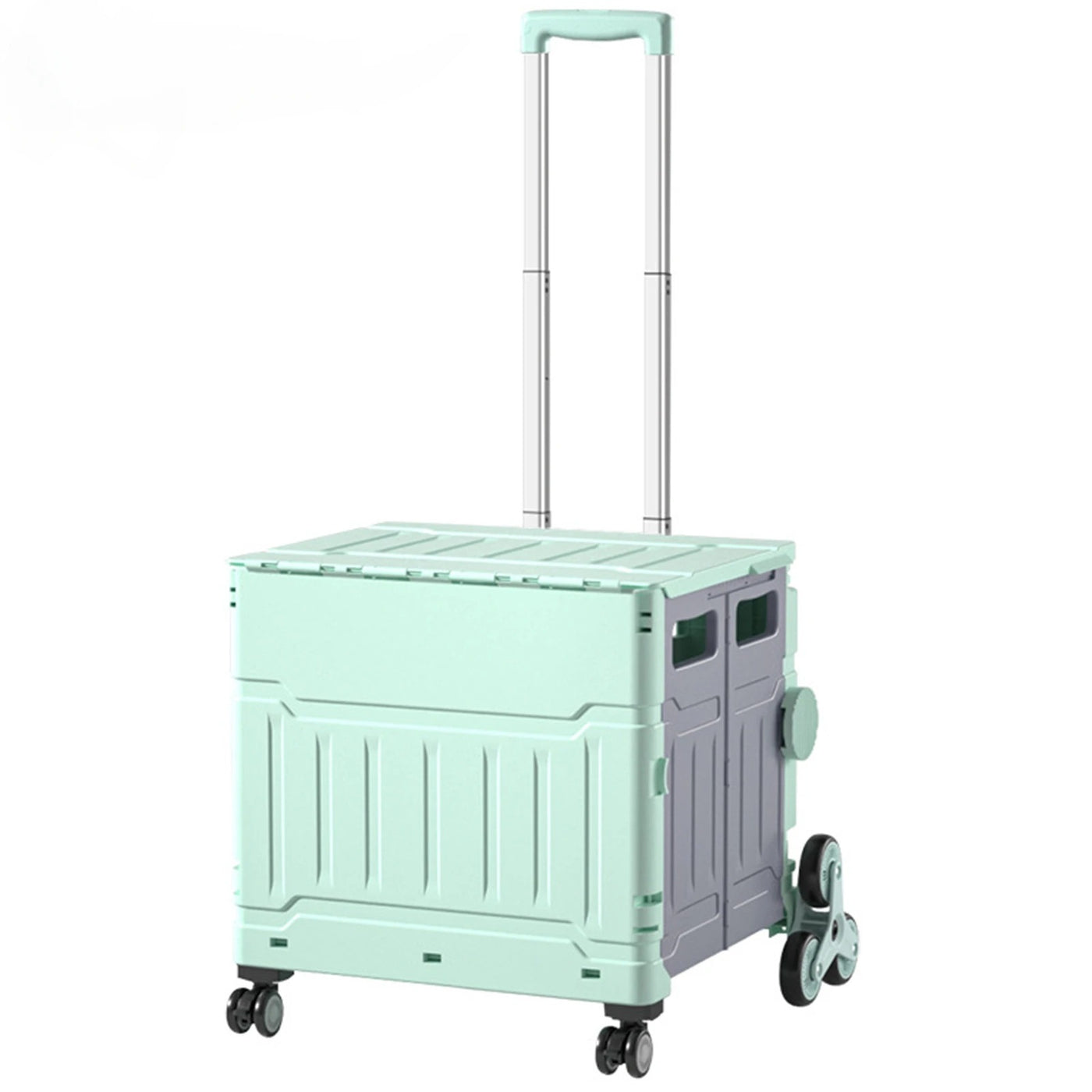 50L Large Capacity Folding Shopping Cart Trolley
