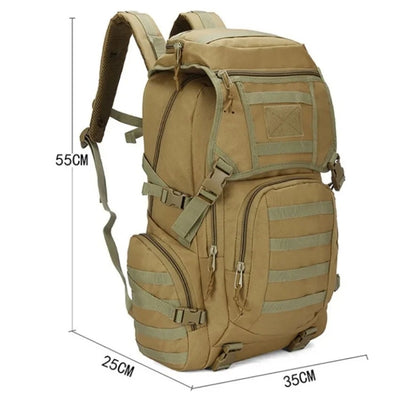 50L Tactical Rucksack Backpack Outdoor Sport Hiking
