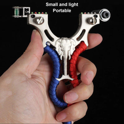 Outdoor Infrared Elephant Head Design Slingshot