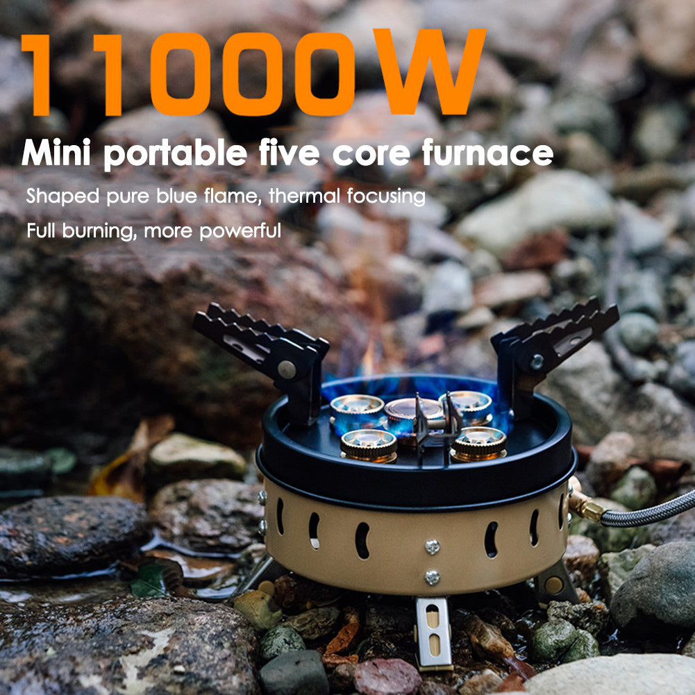 Portable Folding Camping Gas Stove Burner 11000W