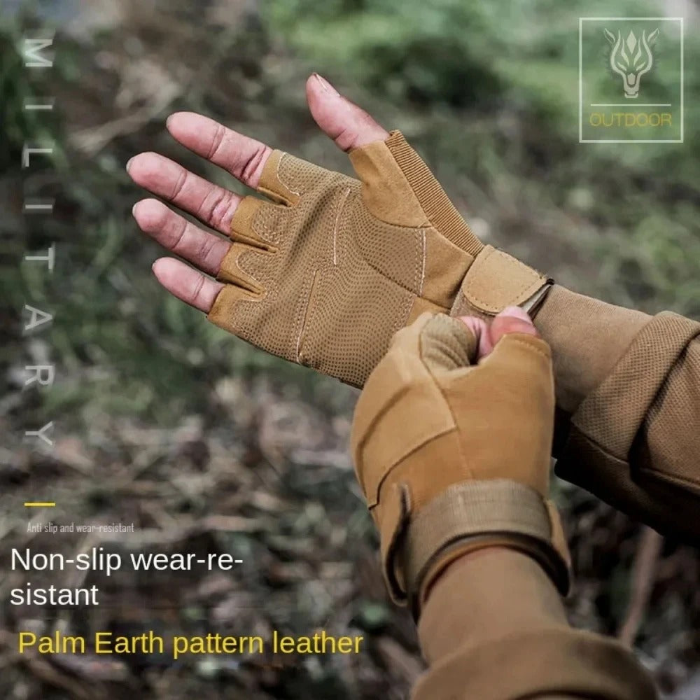 WOLF Tactical Half Finger Gloves