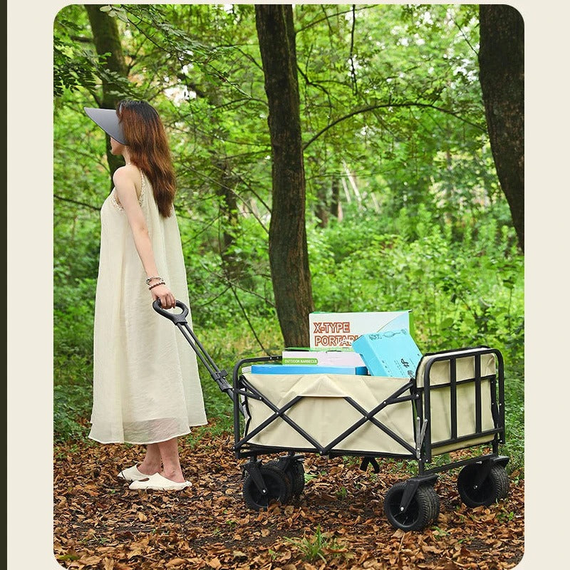 Foldable Wagon Cart  With Table Top
