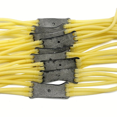 3pcs Round High Elasticity Three Point Rubber For Slingshot