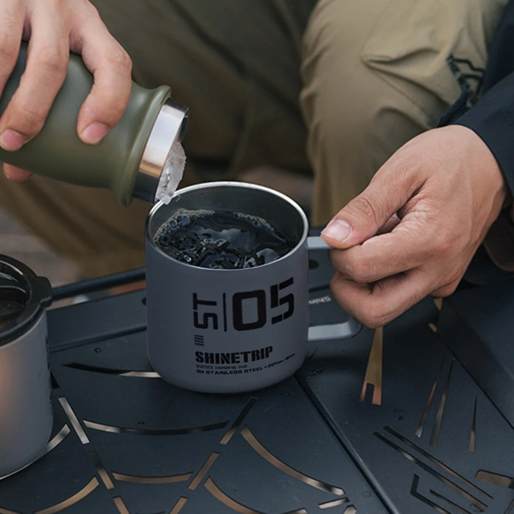 ShineTrip Outdoor Stainless Steel 350ML Mug