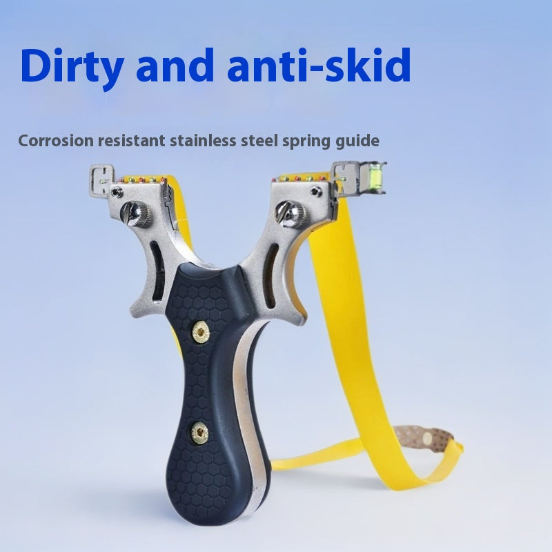 HoneyComb Stainless Steel Solid Resin Slingshot