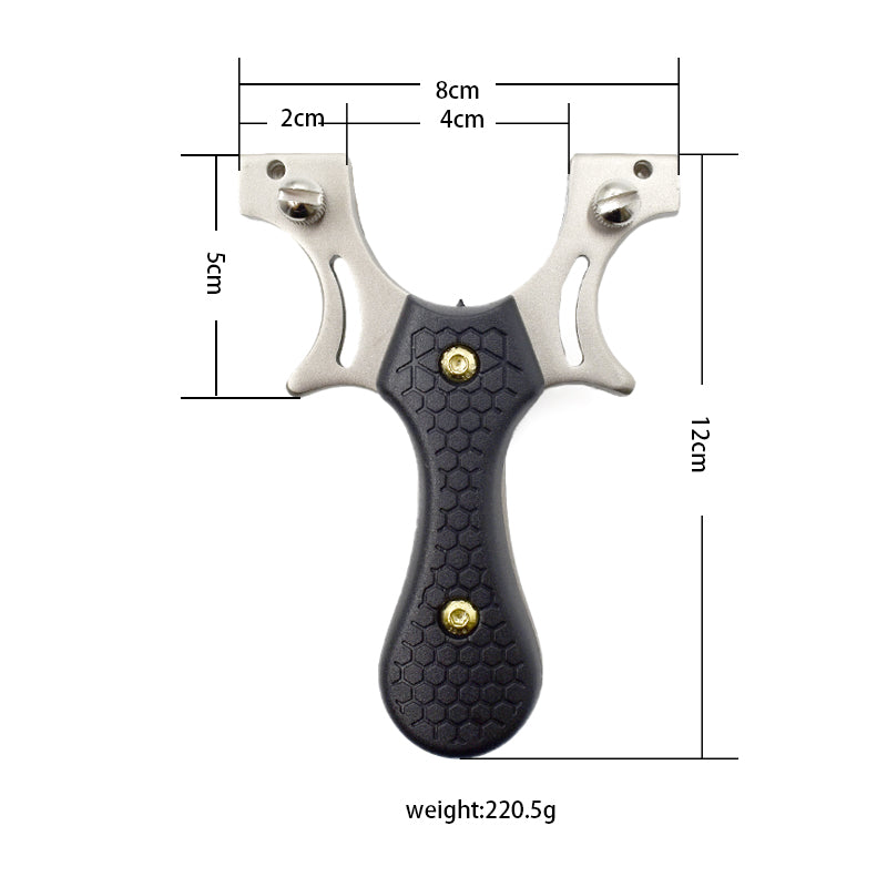 HoneyComb Stainless Steel Solid Resin Slingshot