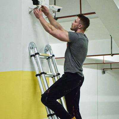 Folding Aluminum Double Ladder