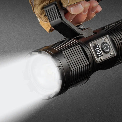 Pro 30W 16Core LED+COB Handheld Searchlight Zoomable