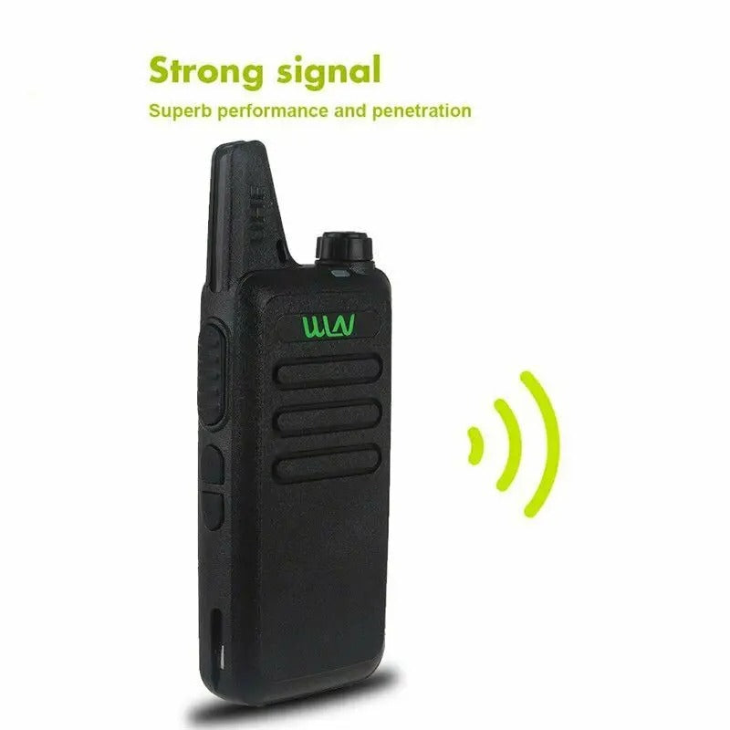 WLN Mini Portable Walkie Talkies Pair