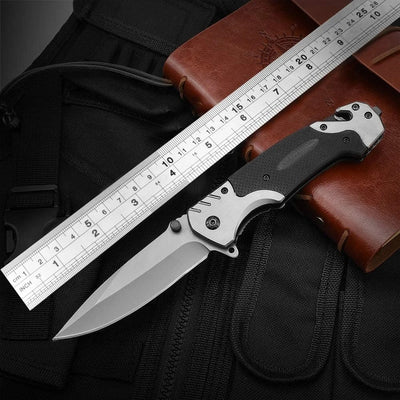 G-10 Black Folding Pocket Knife