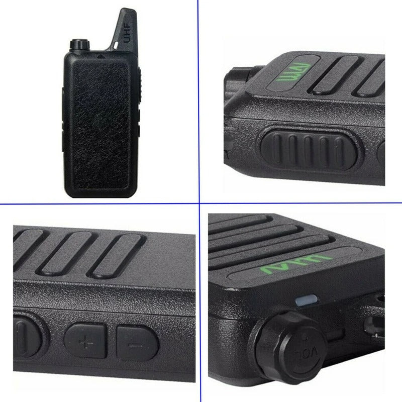 WLN Mini Portable Walkie Talkies Pair