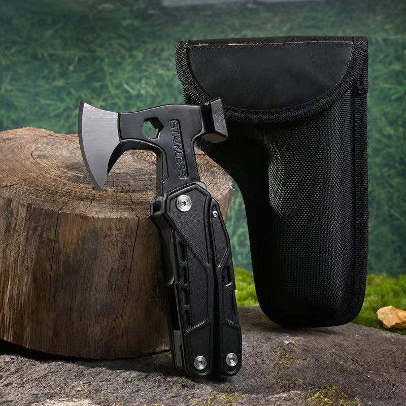 18 in 1 Multifunction Survival Axe Camping Pliers MultiTool