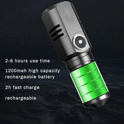 USB MINI Rechargeable Torch 535