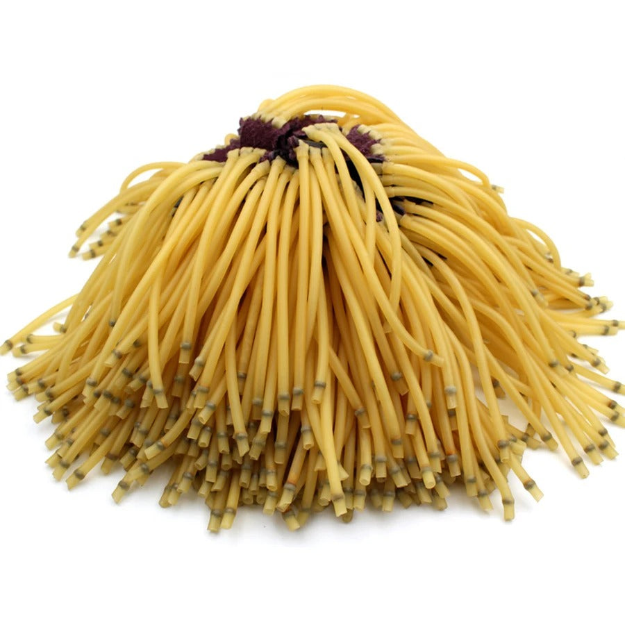 3pcs Round High Elasticity Three Point Rubber For Slingshot