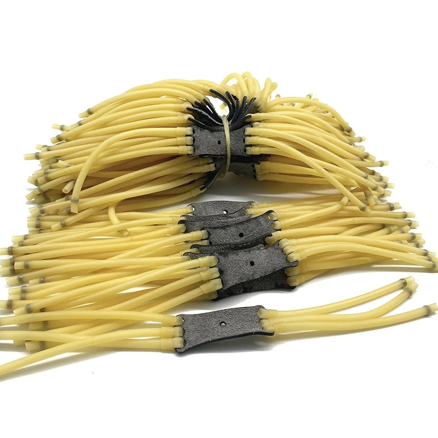 3pcs Round High Elasticity Three Point Rubber For Slingshot
