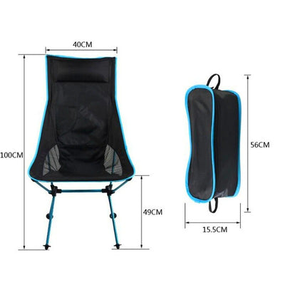 Ultralight Folding Camping Chair For Outdoor Travel