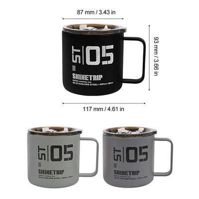 ShineTrip Outdoor Stainless Steel 350ML Mug