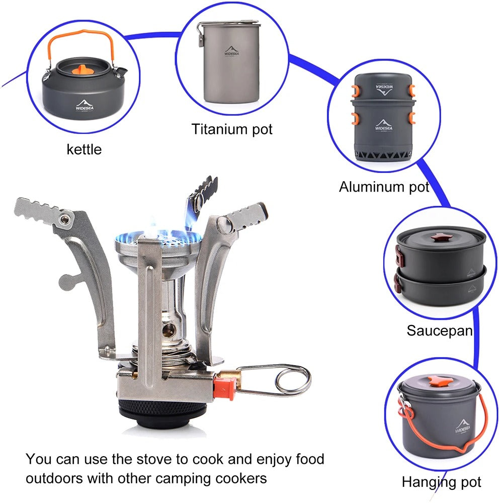 Wiesea Mini Portable Folding Gas Stove