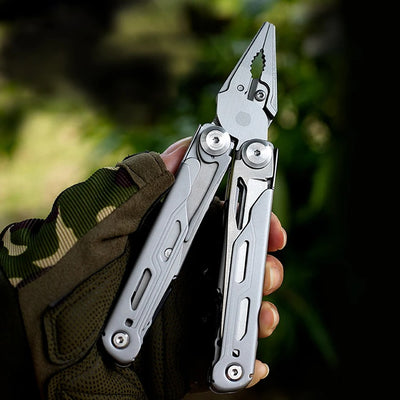 17 in 1 Multifunctional Folding Pocket EDC Plier Tool