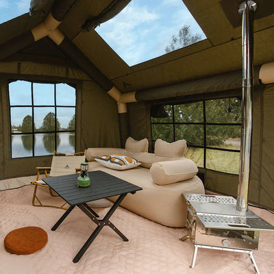 Coody Inflatable Tent 8.0 PRO Large Space BED ROOM + Living Room