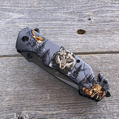 Browning FA18-1 Wolf Outdoor Survival Hunting Knife
