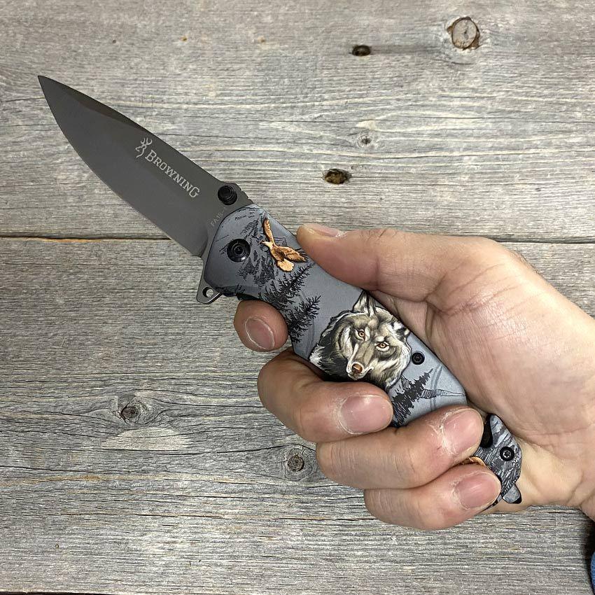 Browning FA18-1 Wolf Outdoor Survival Hunting Knife