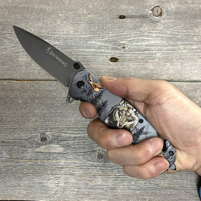 Browning FA18-1 Wolf Outdoor Survival Hunting Knife