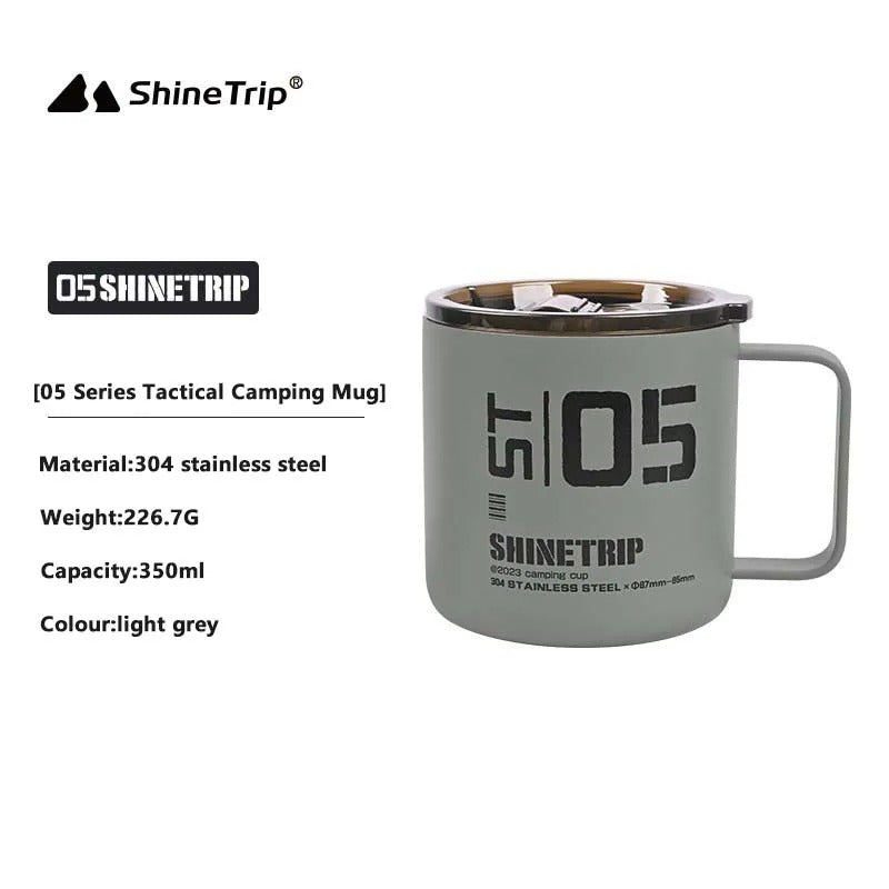 ShineTrip Outdoor Stainless Steel 350ML Mug