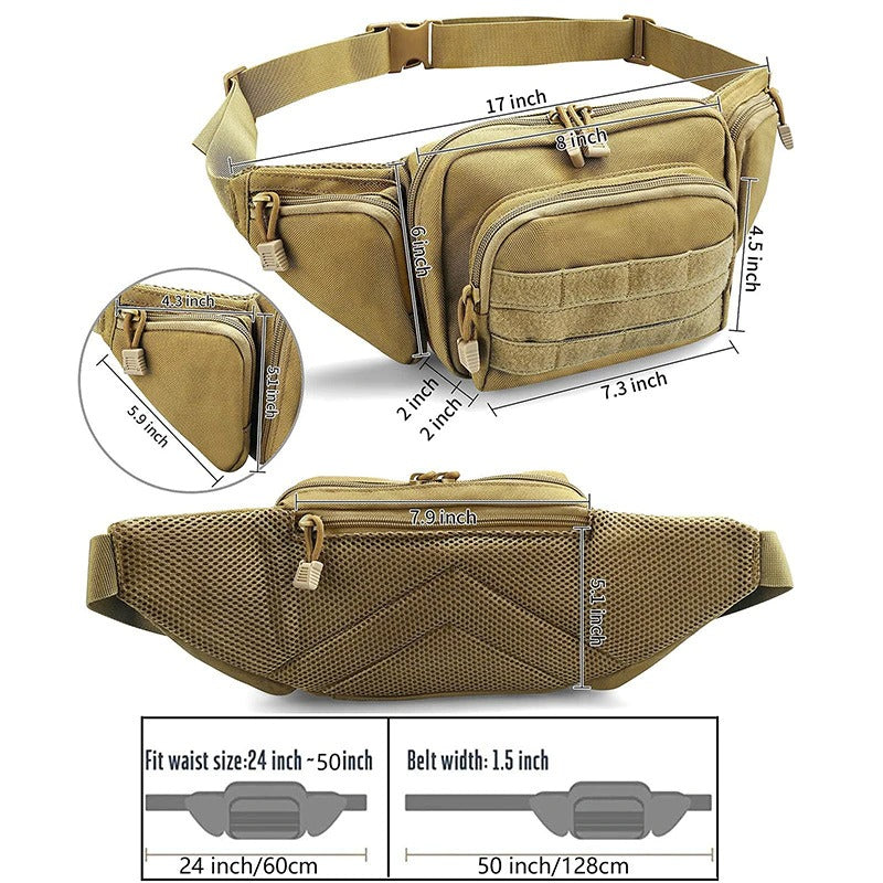 New Multifunctional Shoulder/Waist Pouch