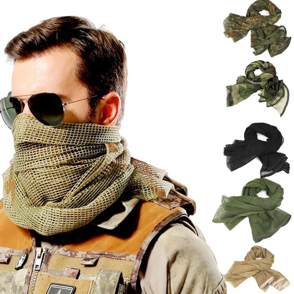 Fashion outdoor Shemag Net Camo