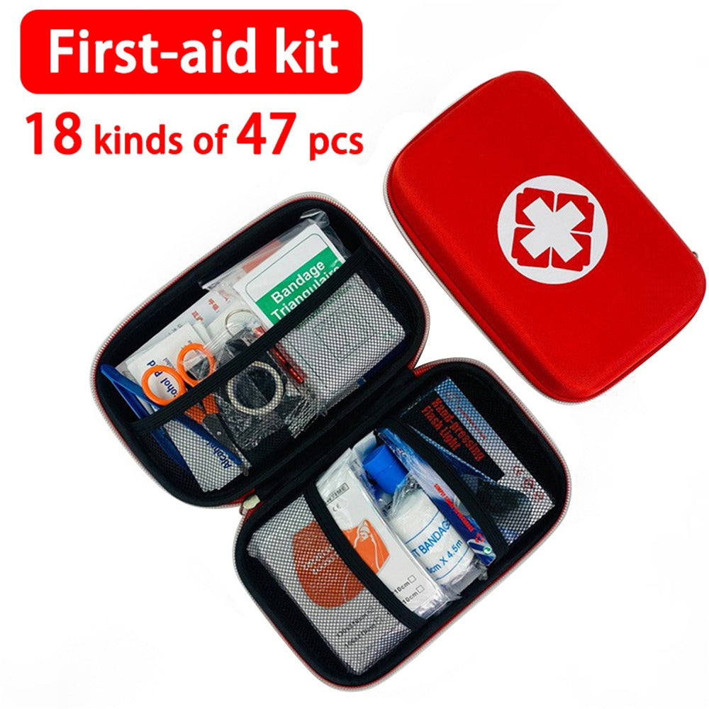 18 in 1 Portable Travel First Aid Kits For Home Outdoor Sports