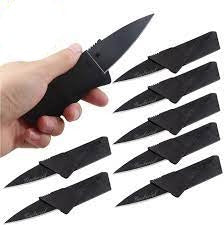Card Knife – Black Tactical Sharp Blade Knife